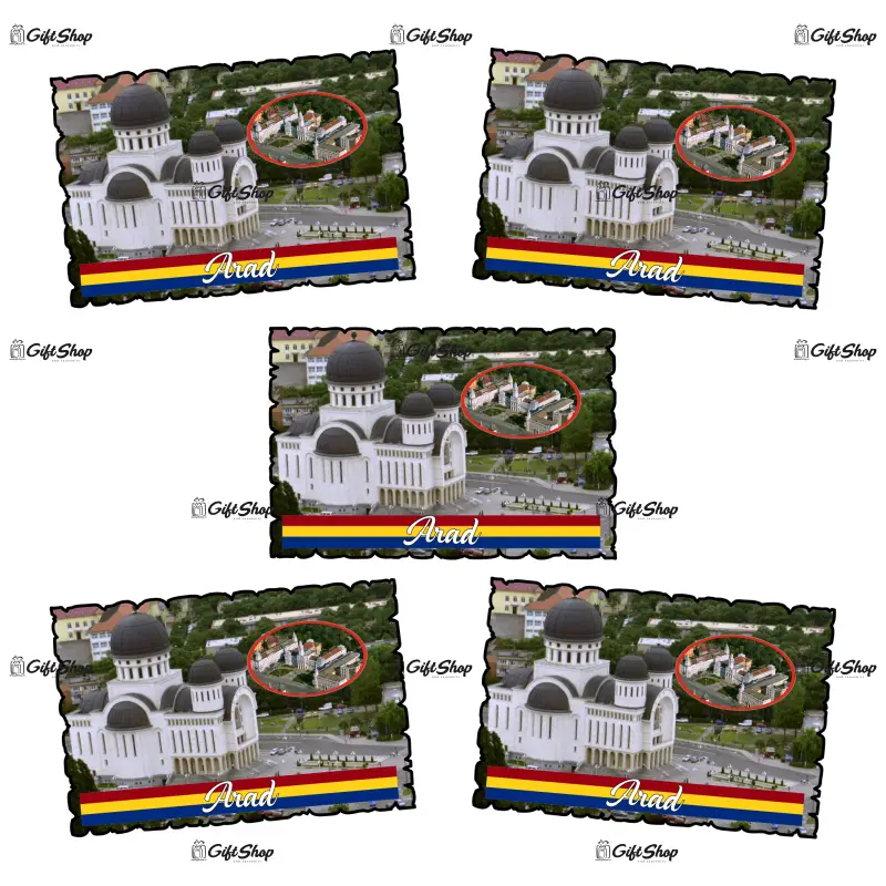Arad, romania, magnet frigider mgs005